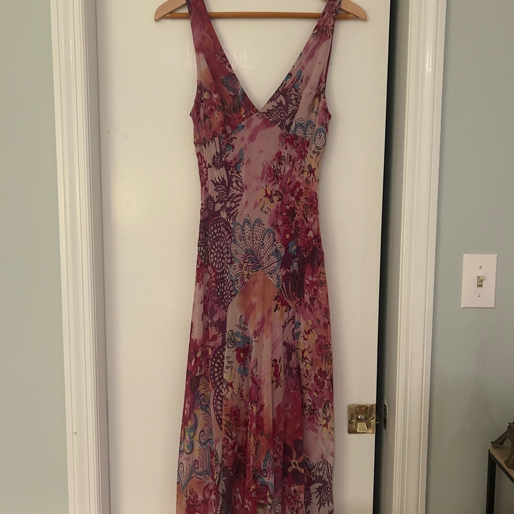 Etro V-Neck Maxi/Midi Dress